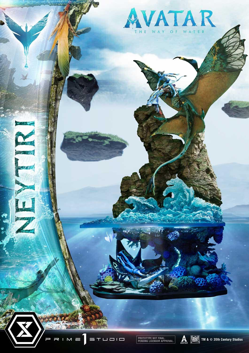 Avatar: The Way of Water - Ilu - Lo'ak - Mountain Banshee - Neytiri - Diorama - Ultimate Diorama Masterline (UDMAVTR-02) (Prime 1 Studio) photo 89