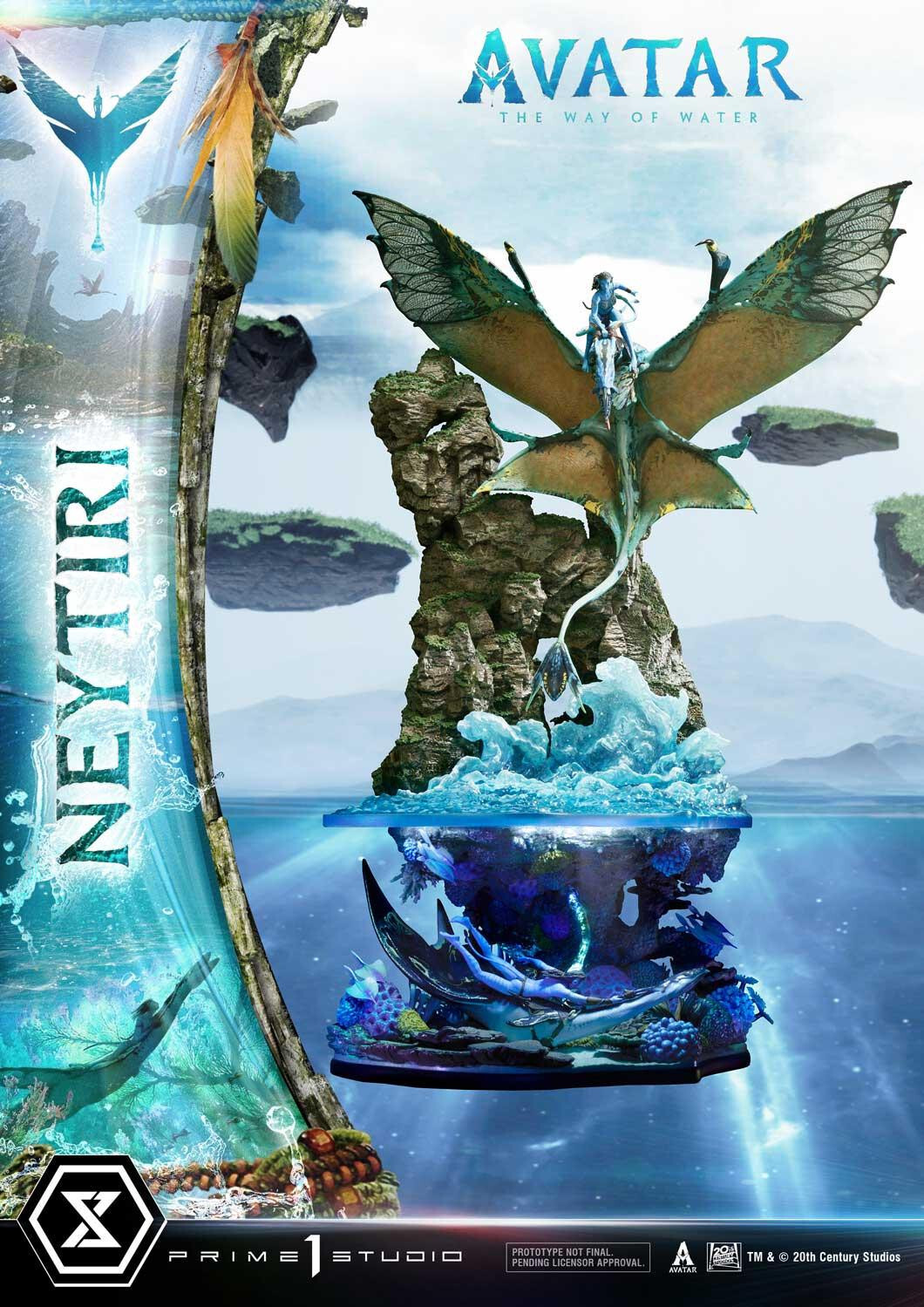 Avatar: The Way of Water - Ilu - Lo'ak - Mountain Banshee - Neytiri - Diorama - Ultimate Diorama Masterline (UDMAVTR-02) (Prime 1 Studio) photo 90