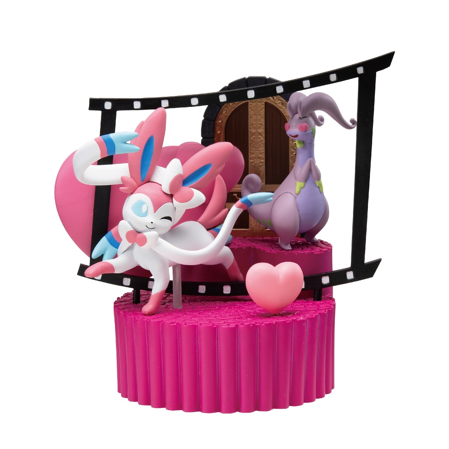 Pocket Monsters - Numelgon - Nymphia - Diorama Figure - Midnight Agent -the cinema- (Pokémon Center) photo 3