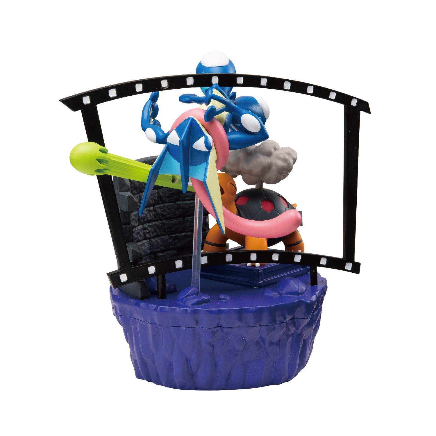 Pocket Monsters - Cotoise - Gekkouga - Diorama Figure - Midnight Agent -the cinema- (Pokémon Center) photo 4