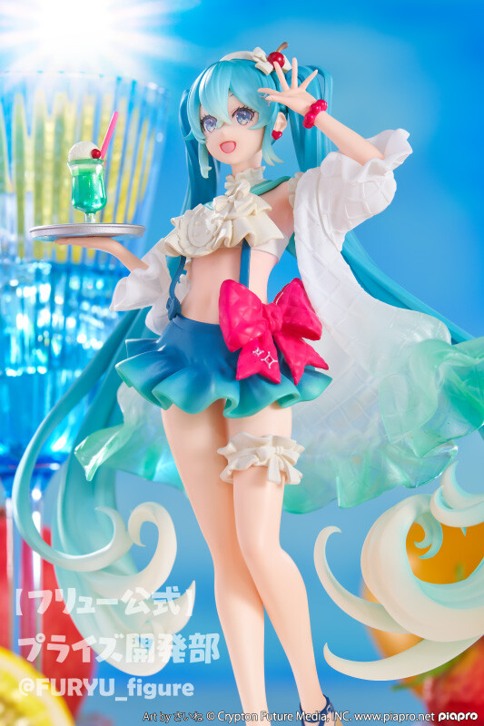 Piapro Characters - Hatsune Miku - Exc∞d Creative - Sweet Sweets - Melon Soda Float (FuRyu)