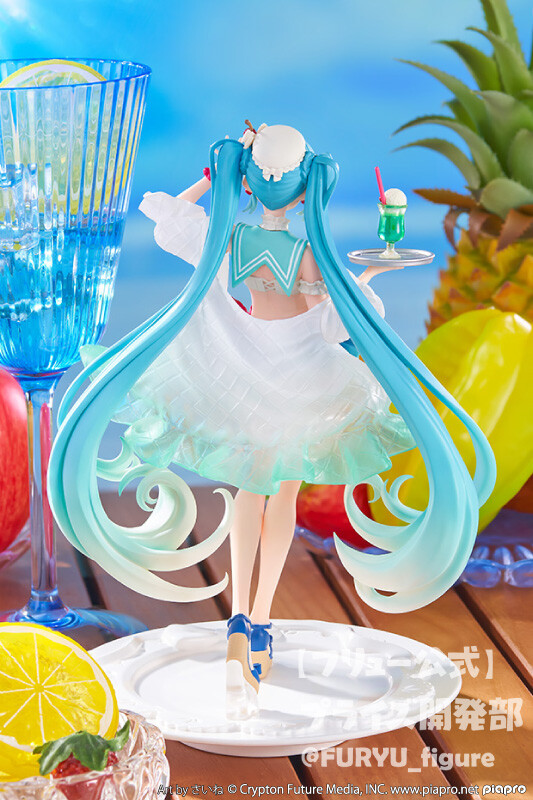 Piapro Characters - Hatsune Miku - Exc∞d Creative - Sweet Sweets - Melon Soda Float (FuRyu) photo 6