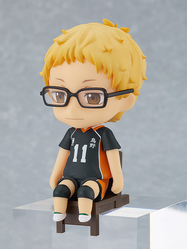 Haikyuu!! To The Top - Tsukishima Kei - Nendoroid - Nendoroid Swacchao! (Orange Rouge) photo 2