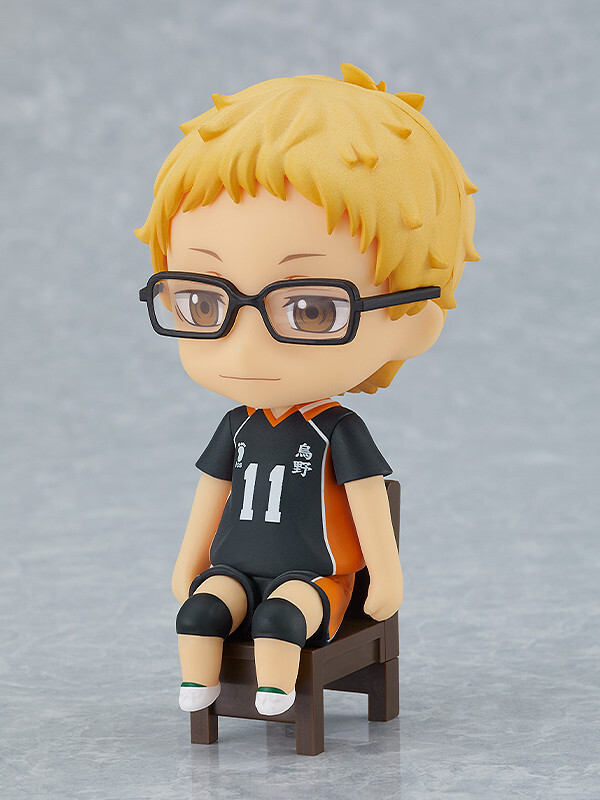 Haikyuu!! To The Top - Tsukishima Kei - Nendoroid - Nendoroid Swacchao! (Orange Rouge) photo 4