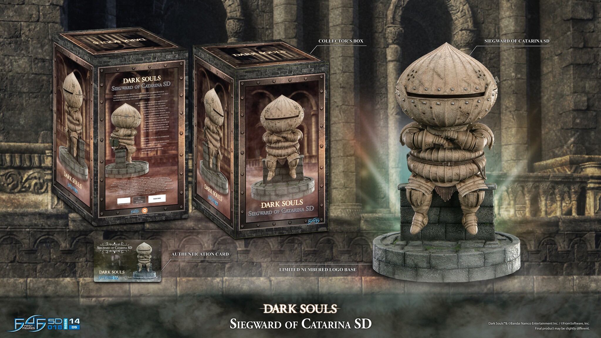 Dark Souls III - Catarina no Siegward - Dark Souls SD  (SD018|14DS) - Standard Edition (First 4 Figures) photo 2