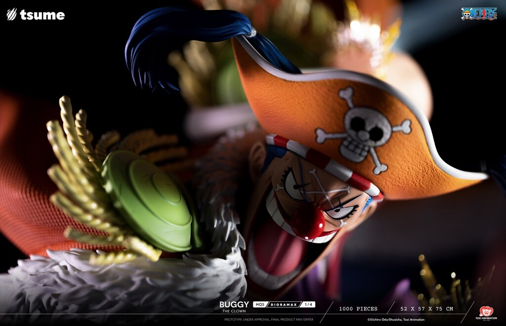 One Piece - Cabaji - Douke no Buggy - Mohji - Richie - HQS Dioramax - 1/4 (Tsume) photo 9