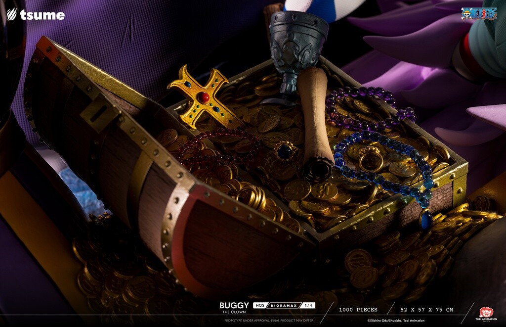 One Piece - Cabaji - Douke no Buggy - Mohji - Richie - HQS Dioramax - 1/4 (Tsume) photo 14