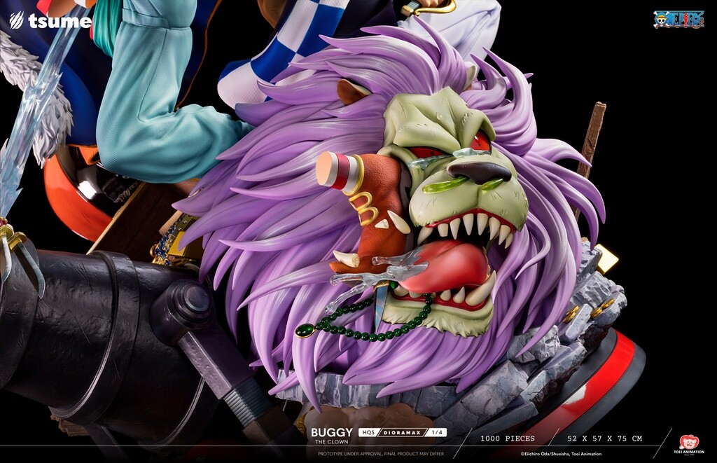 One Piece - Cabaji - Douke no Buggy - Mohji - Richie - HQS Dioramax - 1/4 (Tsume) photo 15