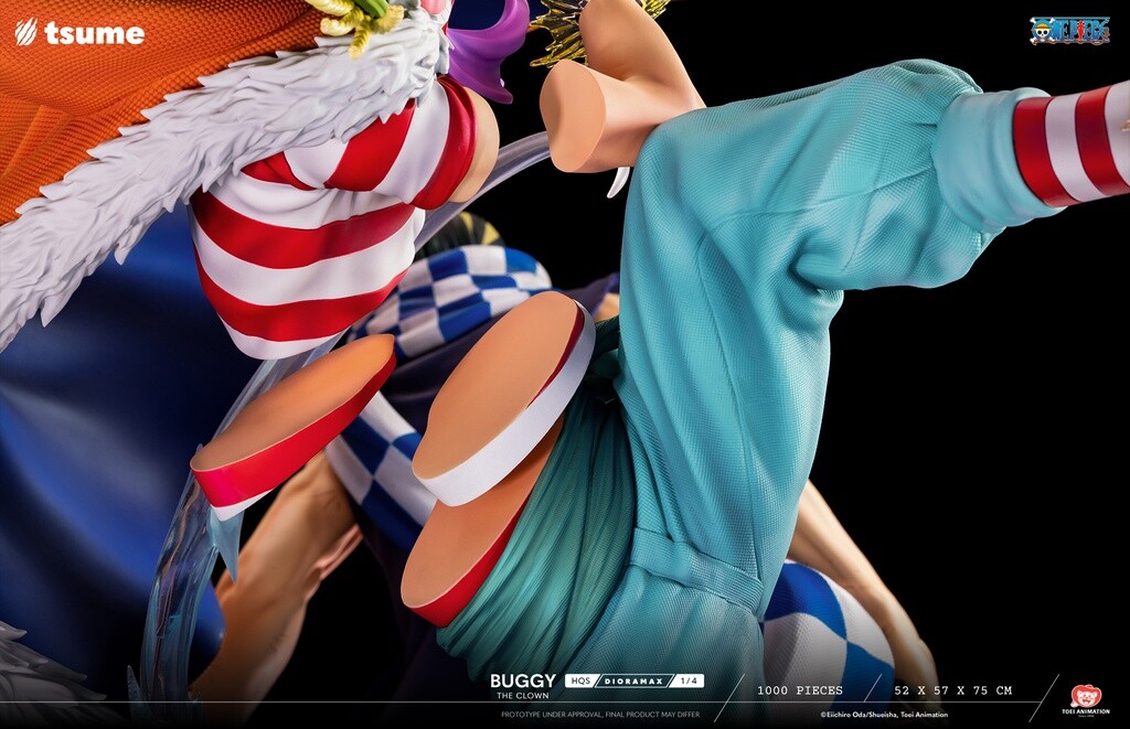 One Piece - Cabaji - Douke no Buggy - Mohji - Richie - HQS Dioramax - 1/4 (Tsume) photo 16
