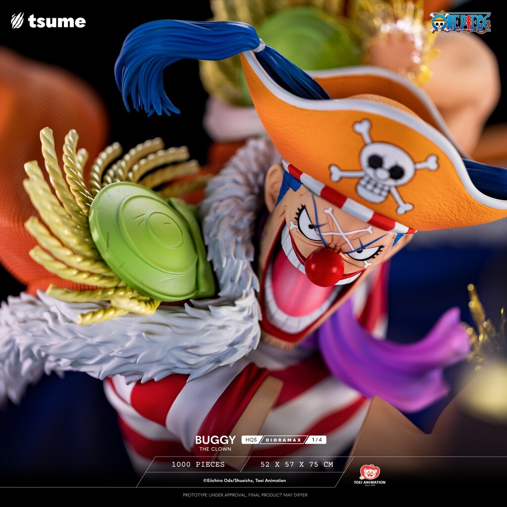 One Piece - Cabaji - Douke no Buggy - Mohji - Richie - HQS Dioramax - 1/4 (Tsume) photo 18
