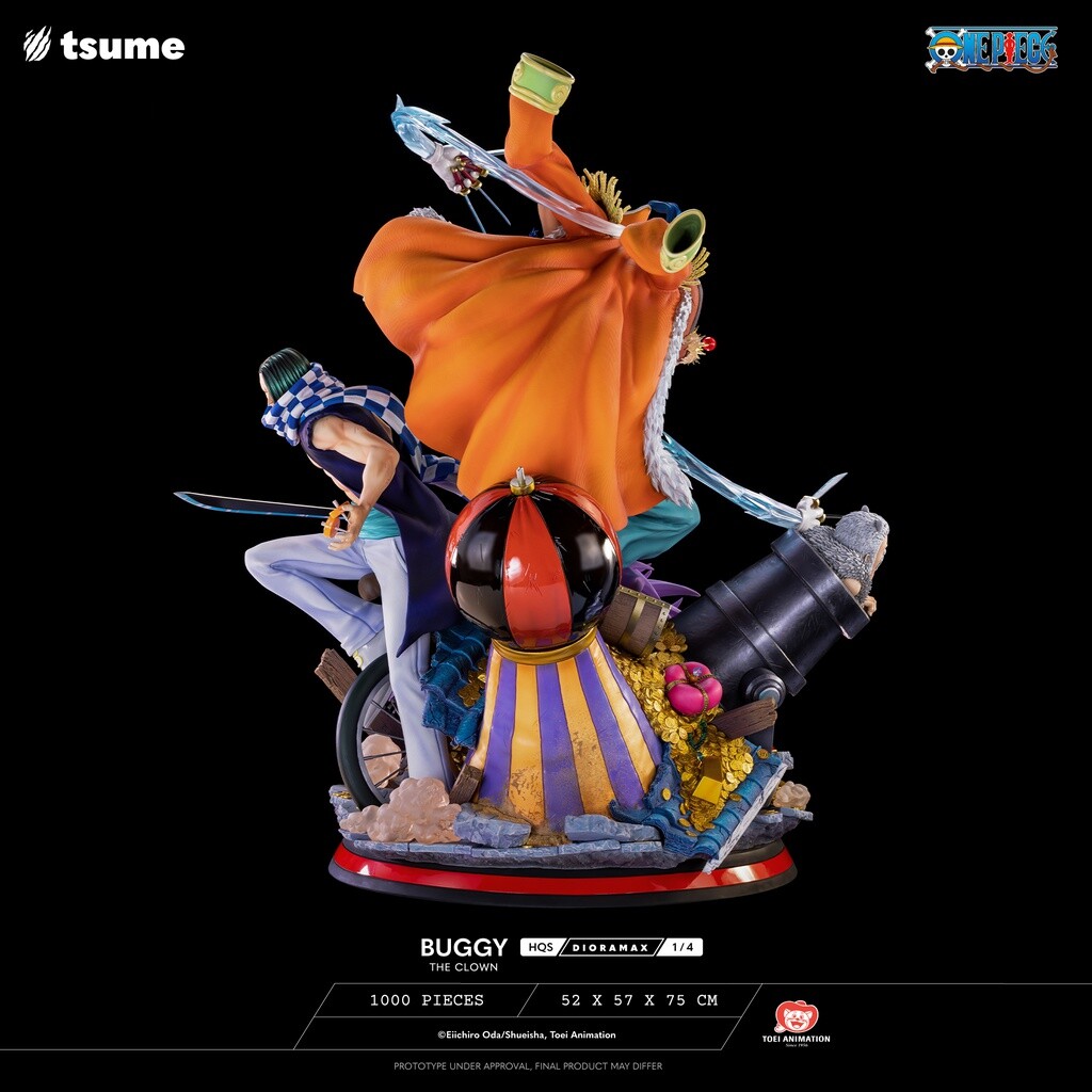 One Piece - Cabaji - Douke no Buggy - Mohji - Richie - HQS Dioramax - 1/4 (Tsume) photo 22