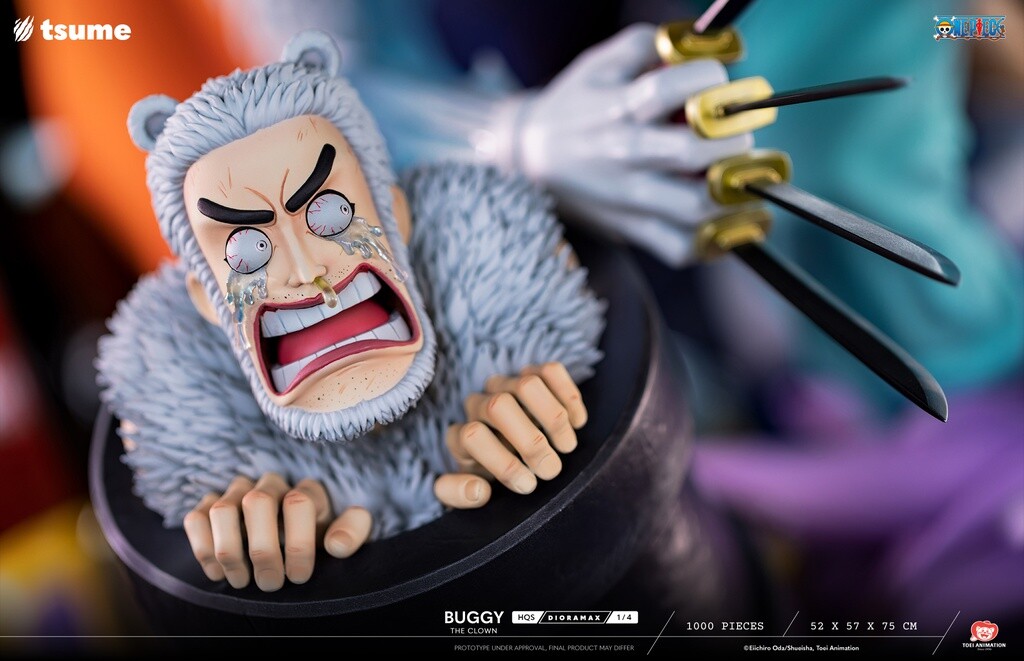 One Piece - Cabaji - Douke no Buggy - Mohji - Richie - HQS Dioramax - 1/4 (Tsume) photo 26