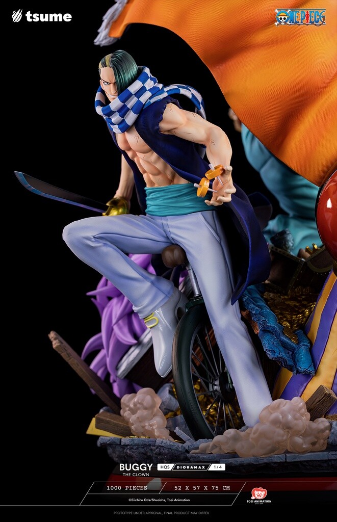 One Piece - Cabaji - Douke no Buggy - Mohji - Richie - HQS Dioramax - 1/4 (Tsume) photo 29