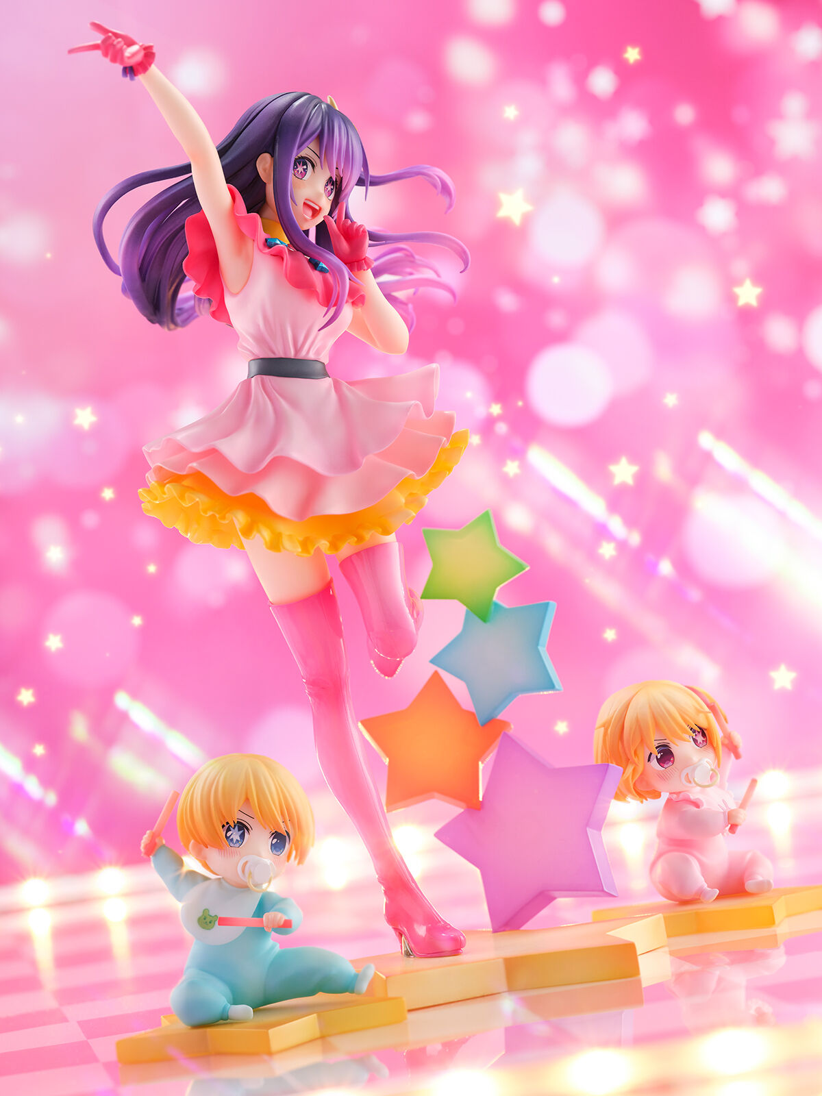 Oshi no Ko - Hoshino Ai - Hoshino Aquamarine - Hoshino Ruby - Shibuya Scramble Figure - 1/7 (CyberZ, eStream) photo 10