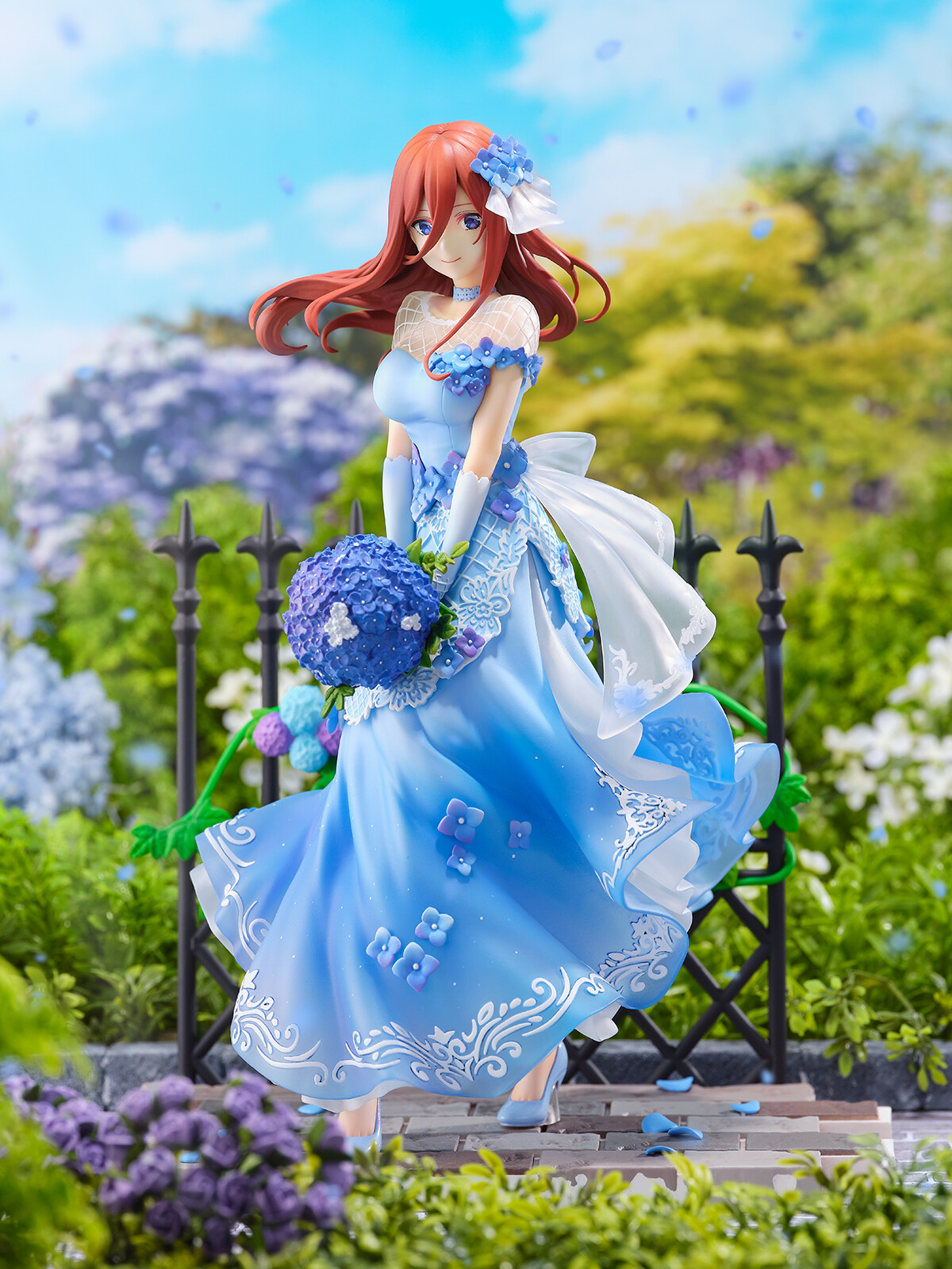 Eiga Gotoubun no Hanayome - Nakano Miku - Shibuya Scramble Figure - 1/7 - Floral Dress Ver. (eStream)
