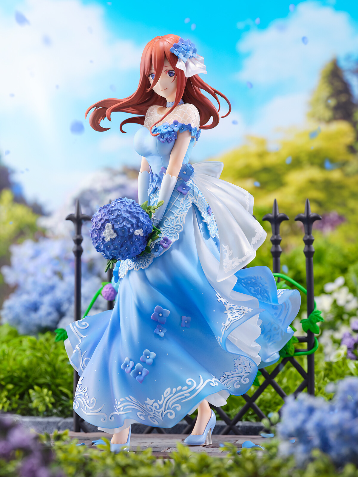 Eiga Gotoubun no Hanayome - Nakano Miku - Shibuya Scramble Figure - 1/7 - Floral Dress Ver. (eStream) photo 3