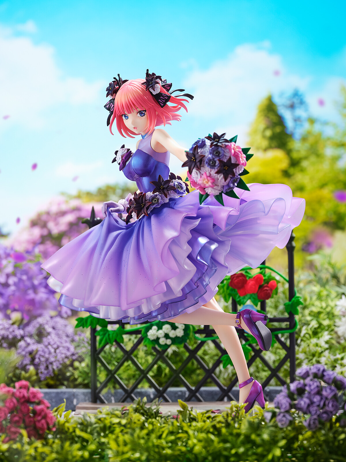 Eiga Gotoubun no Hanayome - Nakano Nino - Shibuya Scramble Figure - 1/7 - Floral Dress Ver. (eStream) photo 2