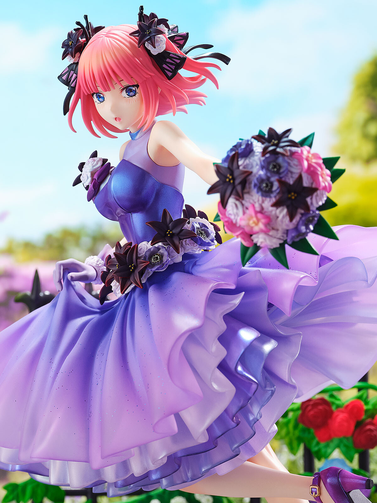 Eiga Gotoubun no Hanayome - Nakano Nino - Shibuya Scramble Figure - 1/7 - Floral Dress Ver. (eStream) photo 3