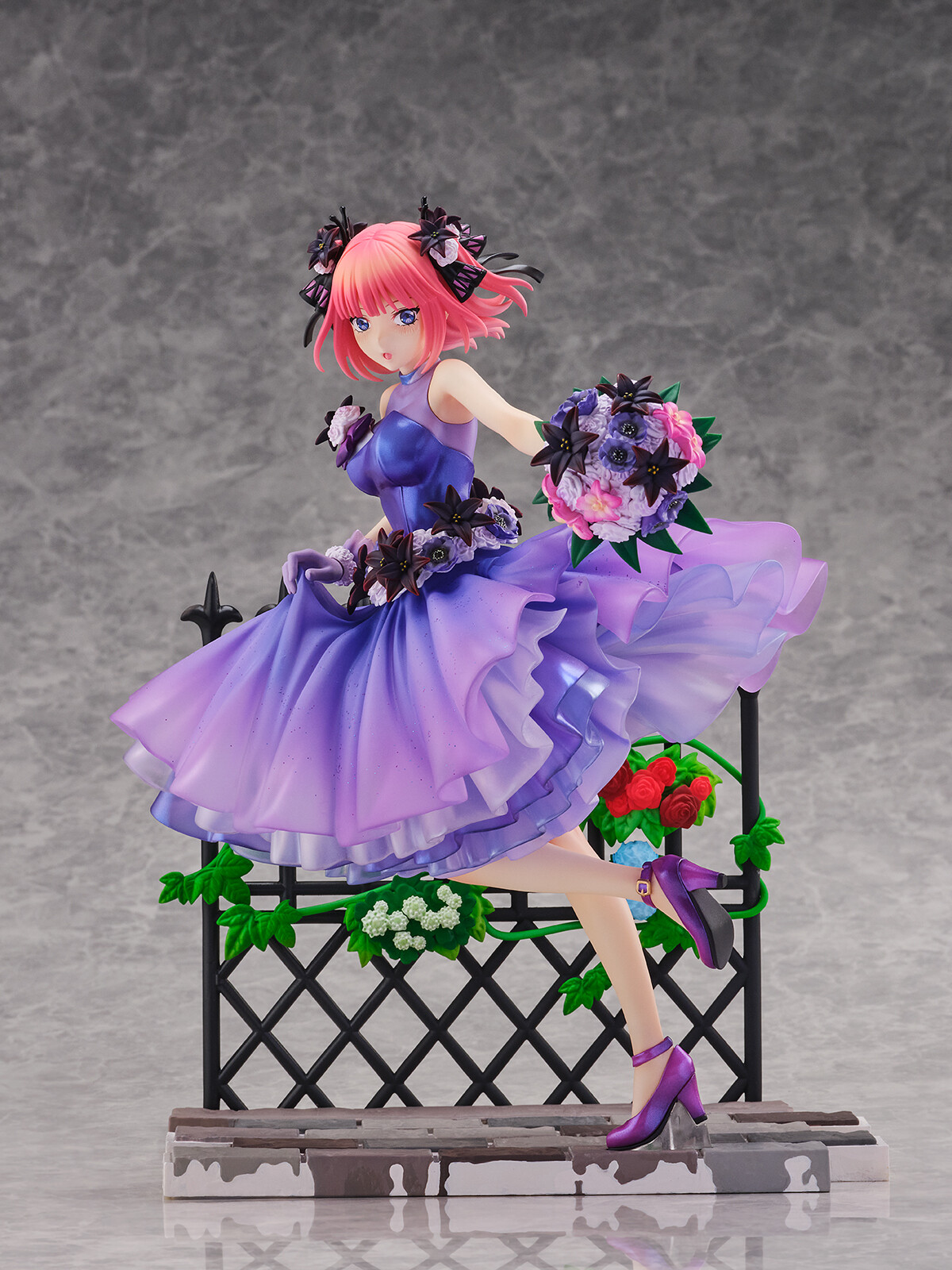 Eiga Gotoubun no Hanayome - Nakano Nino - Shibuya Scramble Figure - 1/7 - Floral Dress Ver. (eStream) photo 9