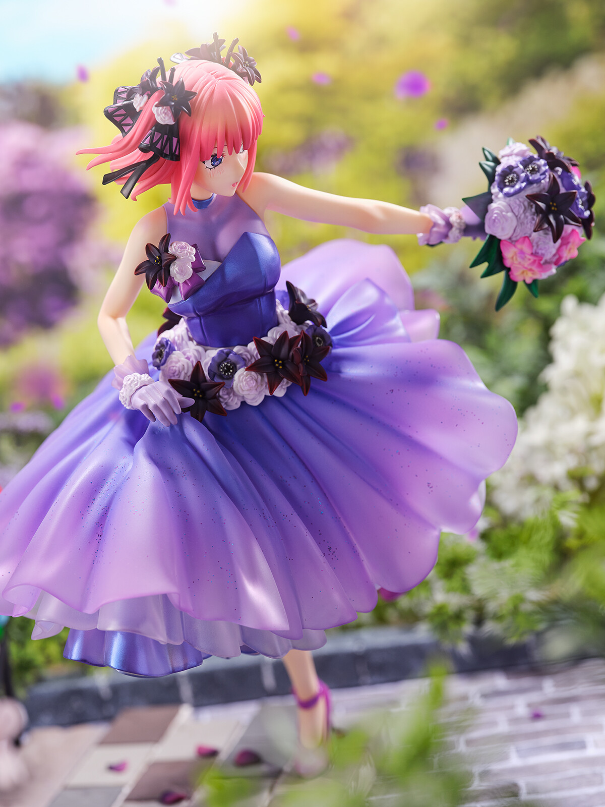 Eiga Gotoubun no Hanayome - Nakano Nino - Shibuya Scramble Figure - 1/7 - Floral Dress Ver. (eStream) photo 12