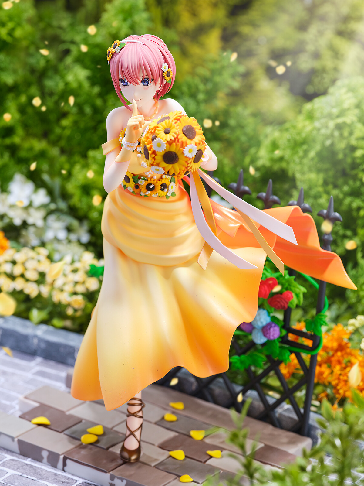 Eiga Gotoubun no Hanayome - Nakano Ichika - Shibuya Scramble Figure - 1/7 - Floral Dress Ver. (eStream) photo 8