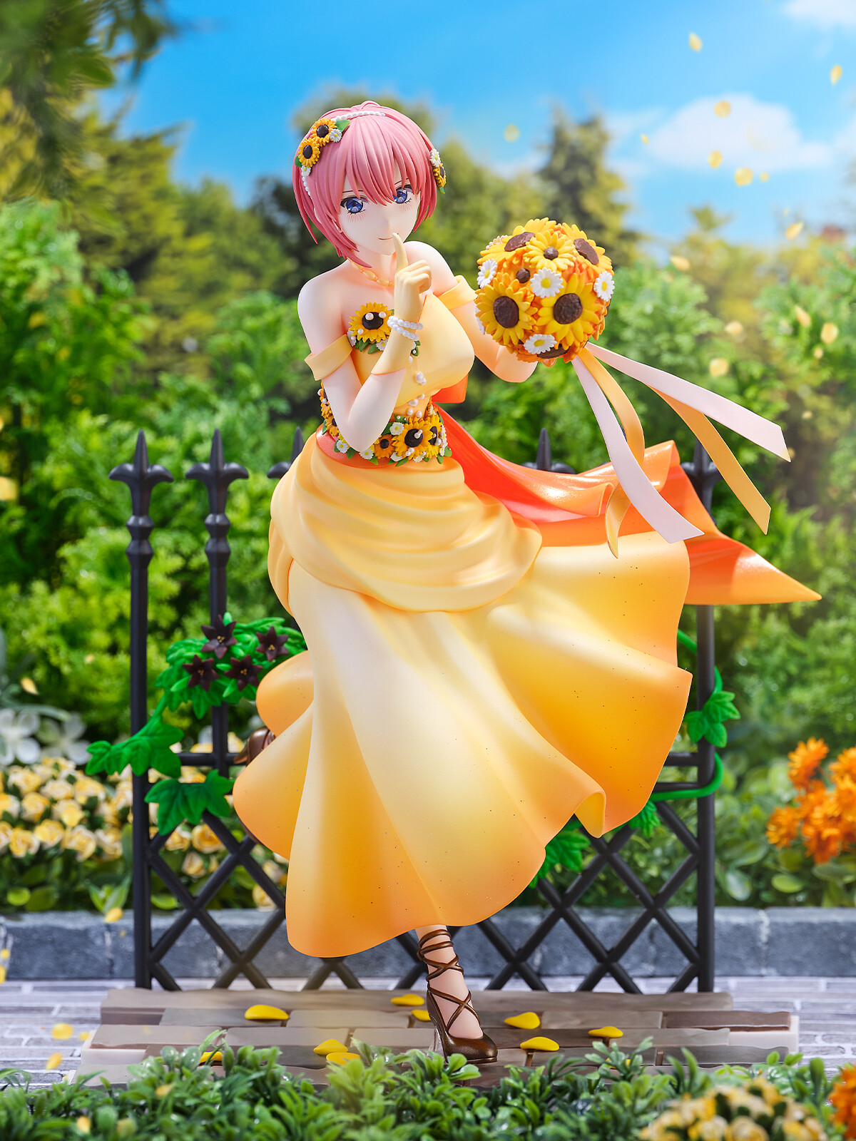 Eiga Gotoubun no Hanayome - Nakano Ichika - Shibuya Scramble Figure - 1/7 - Floral Dress Ver. (eStream) photo 10