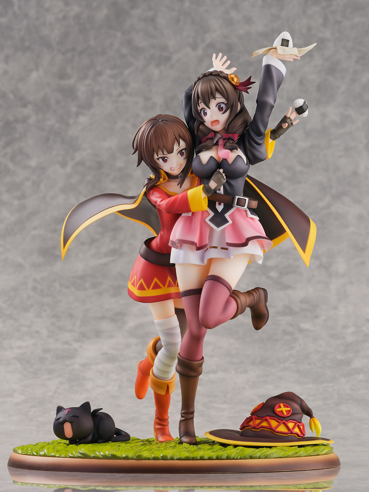 Kono Subarashii Sekai ni Bakuen o! - Chomusuke - Megumin - Yunyun - Shibuya Scramble Figure - 1/7 - Futari wa Tomodachi Ver. (CyberZ, eStream) photo 4