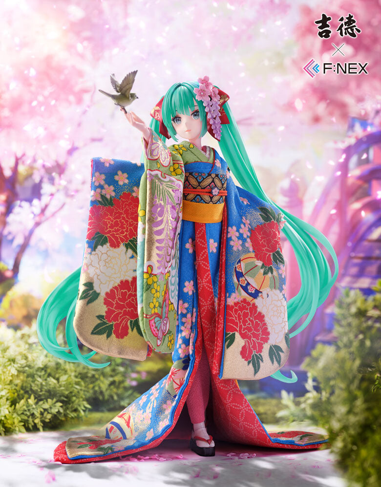 Vocaloid - Hatsune Miku - F:Nex - 1/4 - Nihon Ningyou (FuRyu, Yoshitoku) photo 2