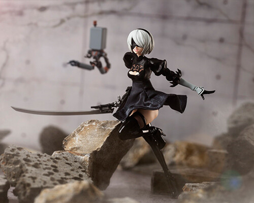 NieR:Automata Ver1.1a - Pod 042 - YoRHa No. 2 Type B - BUZZmod. - 1/12 (Aniplex) photo 2