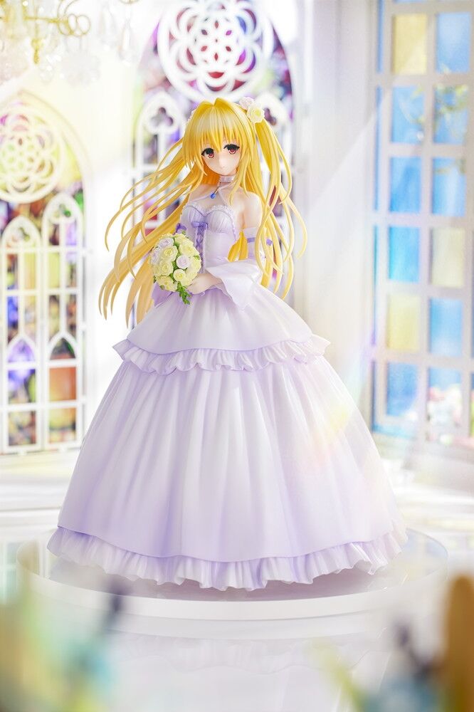 To LOVEru Darkness - Konjiki no Yami - CA Works - 1/7 - Wedding Dress ver. (Chara-Ani, Kadokawa) photo 9