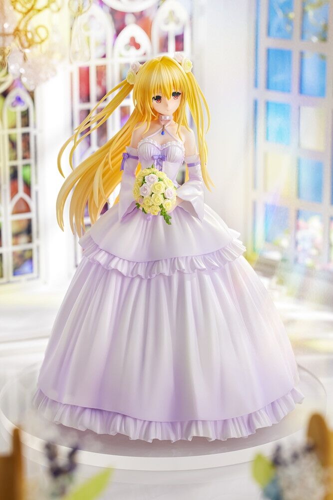 To LOVEru Darkness - Konjiki no Yami - CA Works - 1/7 - Wedding Dress ver. (Chara-Ani, Kadokawa) photo 10