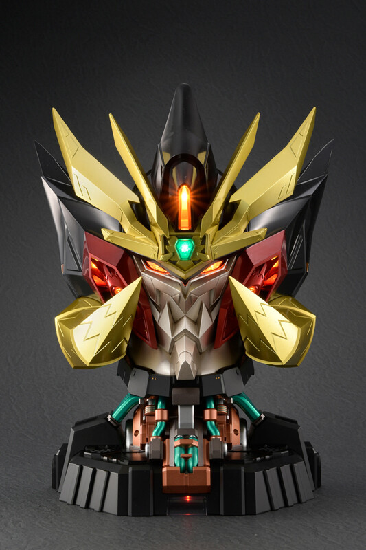Yuusha-Ou GaoGaiGar Final - Genesic Gaogaigar - Amakuni Kizin - Genesic GaoGaiGar Head Display Model (Amakuni, Hobby Japan, Liquid Stone, Sentinel) photo 3