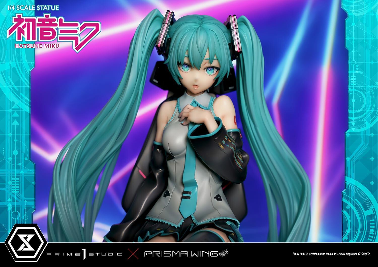Piapro Characters - Hatsune Miku - Prisma Wing  (PWPCL-07) - 1/4 (Prime 1 Studio) photo 4