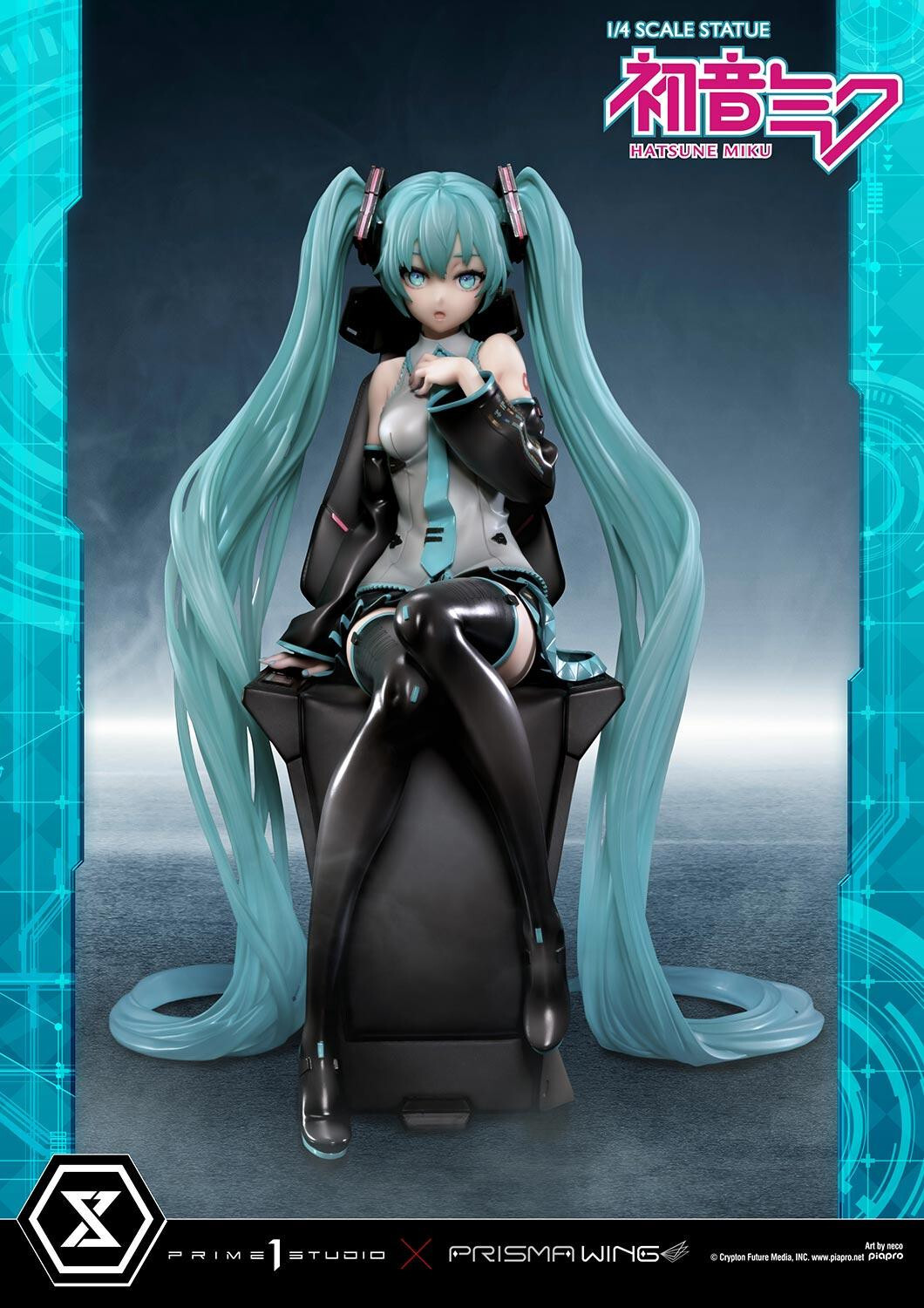 Piapro Characters - Hatsune Miku - Prisma Wing  (PWPCL-07) - 1/4 (Prime 1 Studio) photo 17