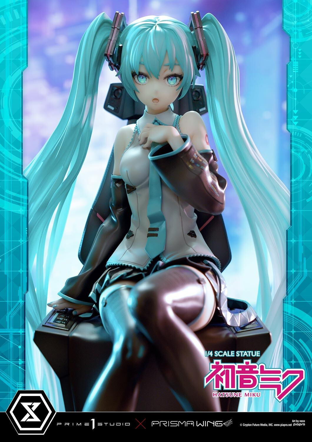 Piapro Characters - Hatsune Miku - Prisma Wing  (PWPCL-07) - 1/4 (Prime 1 Studio) photo 22