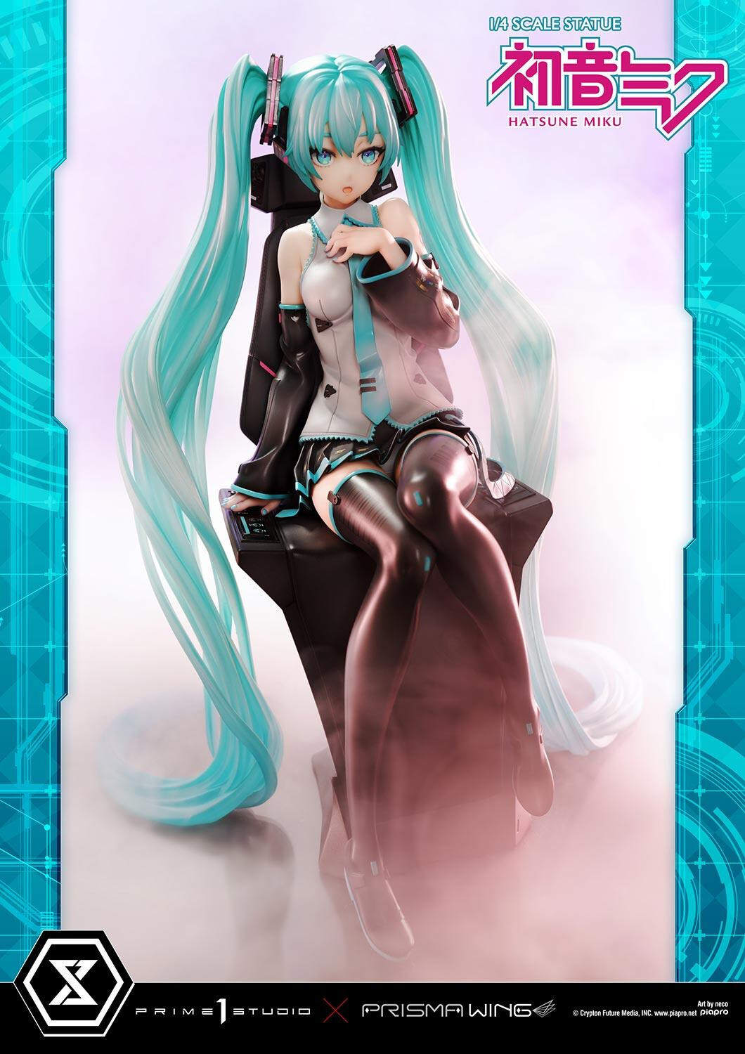 Piapro Characters - Hatsune Miku - Prisma Wing  (PWPCL-07) - 1/4 (Prime 1 Studio) photo 26