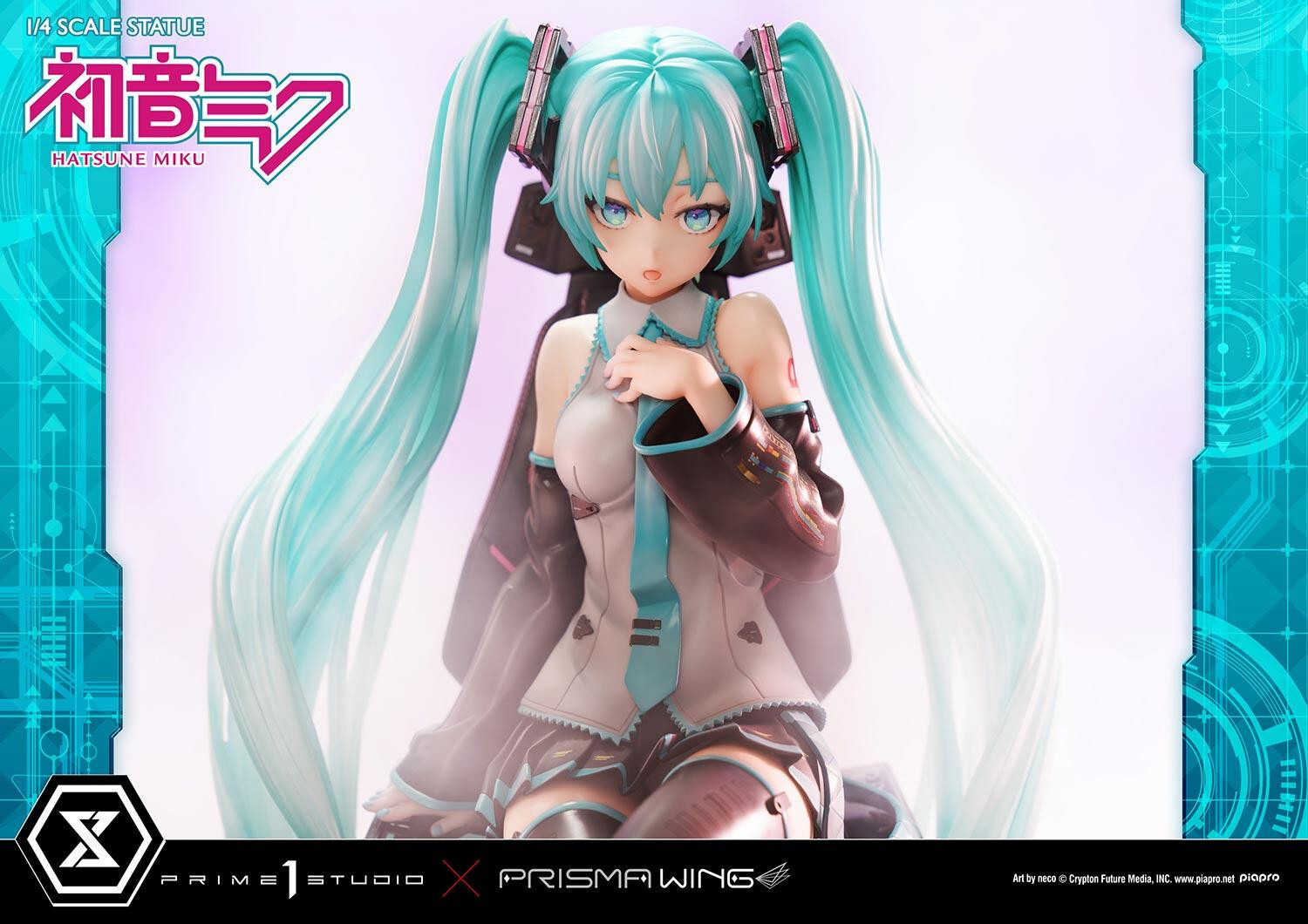Piapro Characters - Hatsune Miku - Prisma Wing  (PWPCL-07) - 1/4 (Prime 1 Studio) photo 33