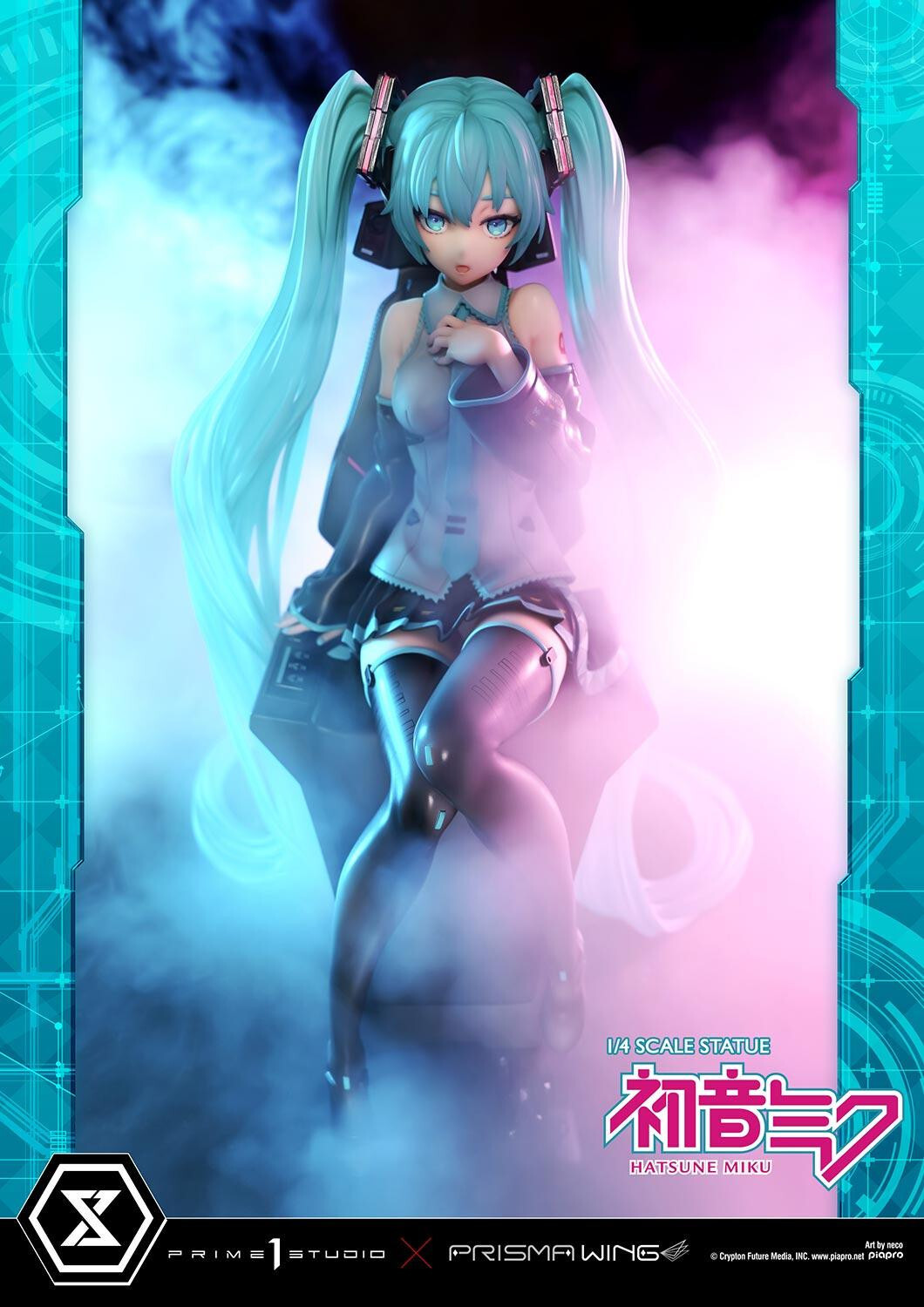 Piapro Characters - Hatsune Miku - Prisma Wing  (PWPCL-07) - 1/4 (Prime 1 Studio) photo 36