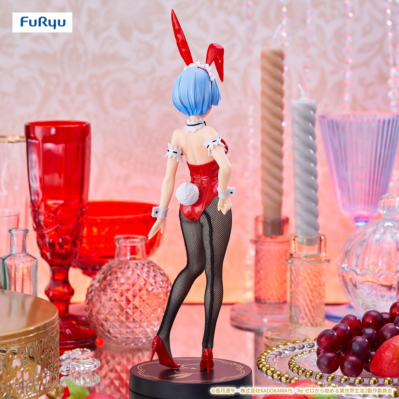 Re:Zero kara Hajimeru Isekai Seikatsu - Rem - BiCute Bunnies - Red Color ver. (FuRyu) photo 3