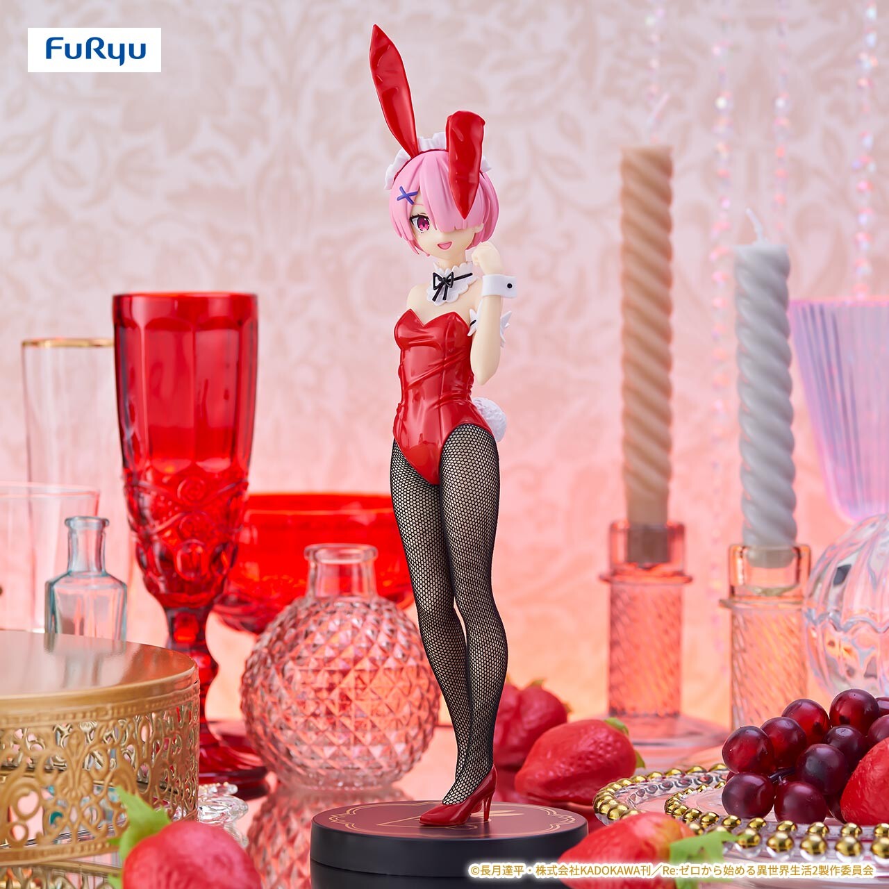 Re:Zero kara Hajimeru Isekai Seikatsu - Ram - BiCute Bunnies - Red Color ver. (FuRyu) photo 2