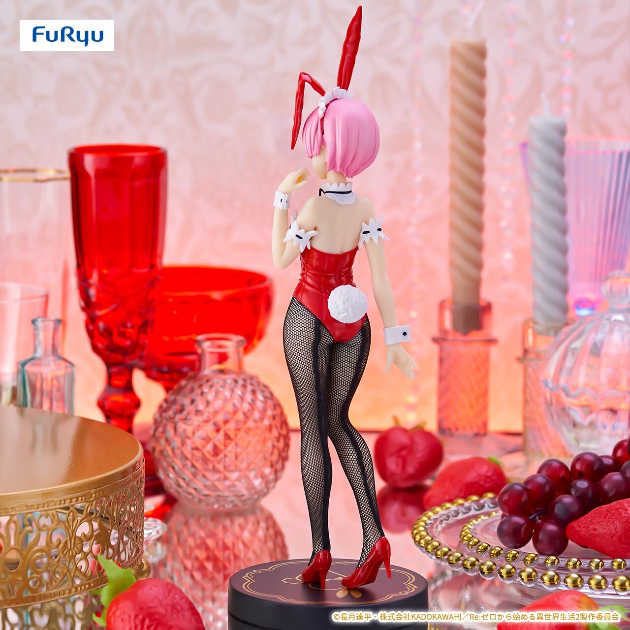 Re:Zero kara Hajimeru Isekai Seikatsu - Ram - BiCute Bunnies - Red Color ver. (FuRyu) photo 3