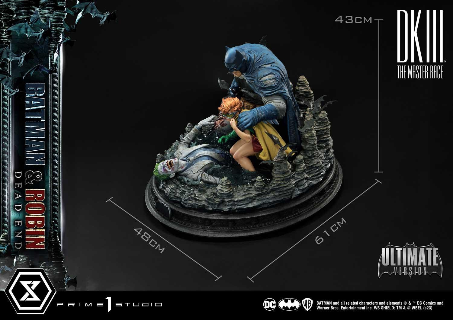 The Dark Knight III: The Master Race - Batman - Joker - Robin (Carrie Kelley) - Ultimate Premium Masterline  (UPMDC-05UTS) - Dead End - 1/4 - Ultimate Bonus Version (Prime 1 Studio) photo 3
