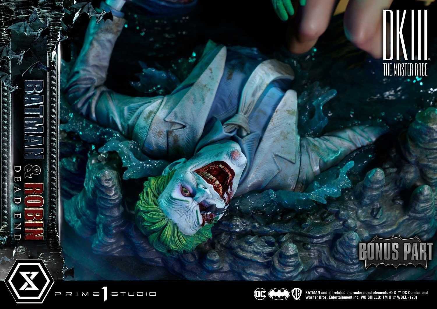 The Dark Knight III: The Master Race - Batman - Joker - Robin (Carrie Kelley) - Ultimate Premium Masterline  (UPMDC-05UTS) - Dead End - 1/4 - Ultimate Bonus Version (Prime 1 Studio) photo 10