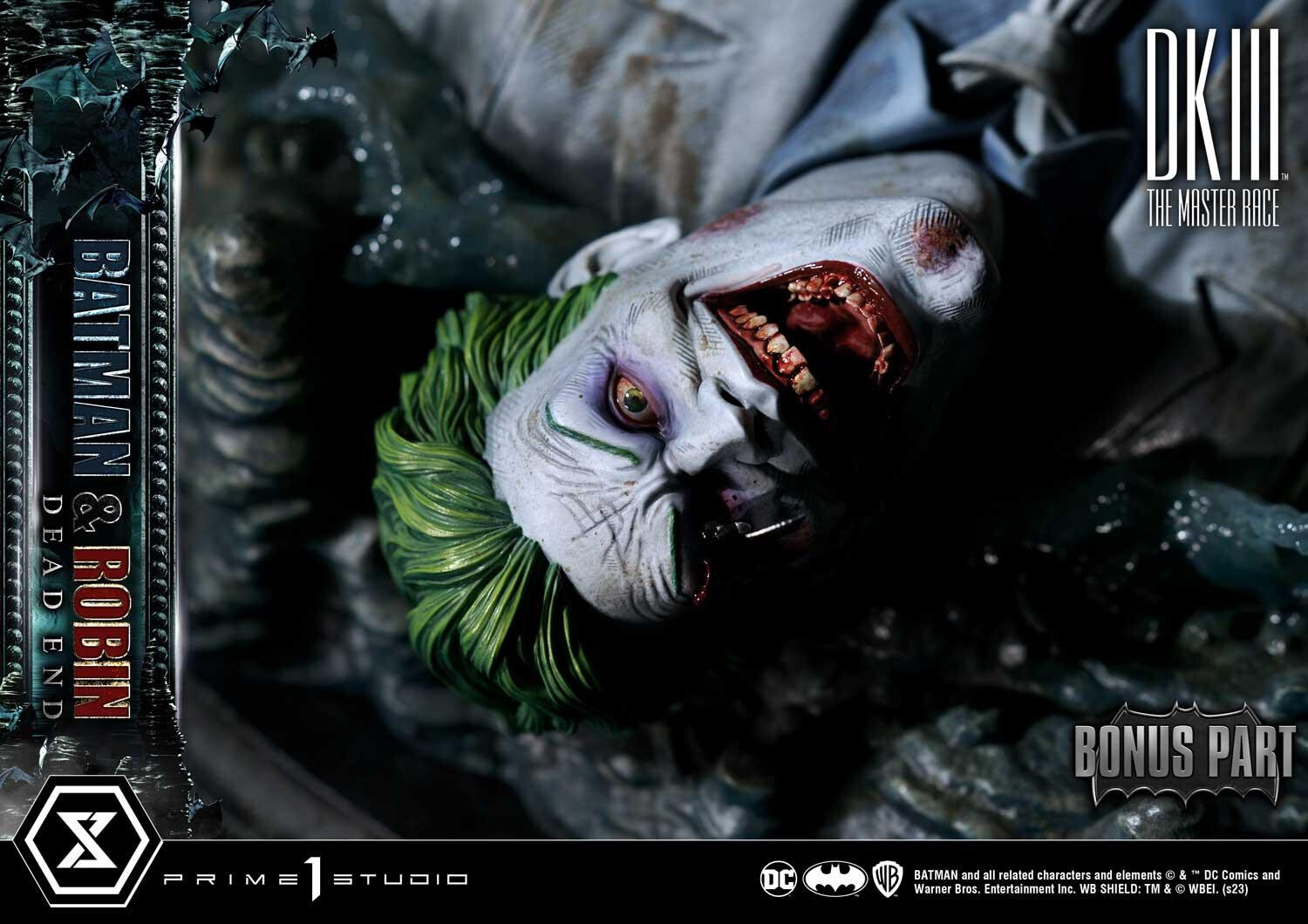 The Dark Knight III: The Master Race - Batman - Joker - Robin (Carrie Kelley) - Ultimate Premium Masterline  (UPMDC-05UTS) - Dead End - 1/4 - Ultimate Bonus Version (Prime 1 Studio) photo 13