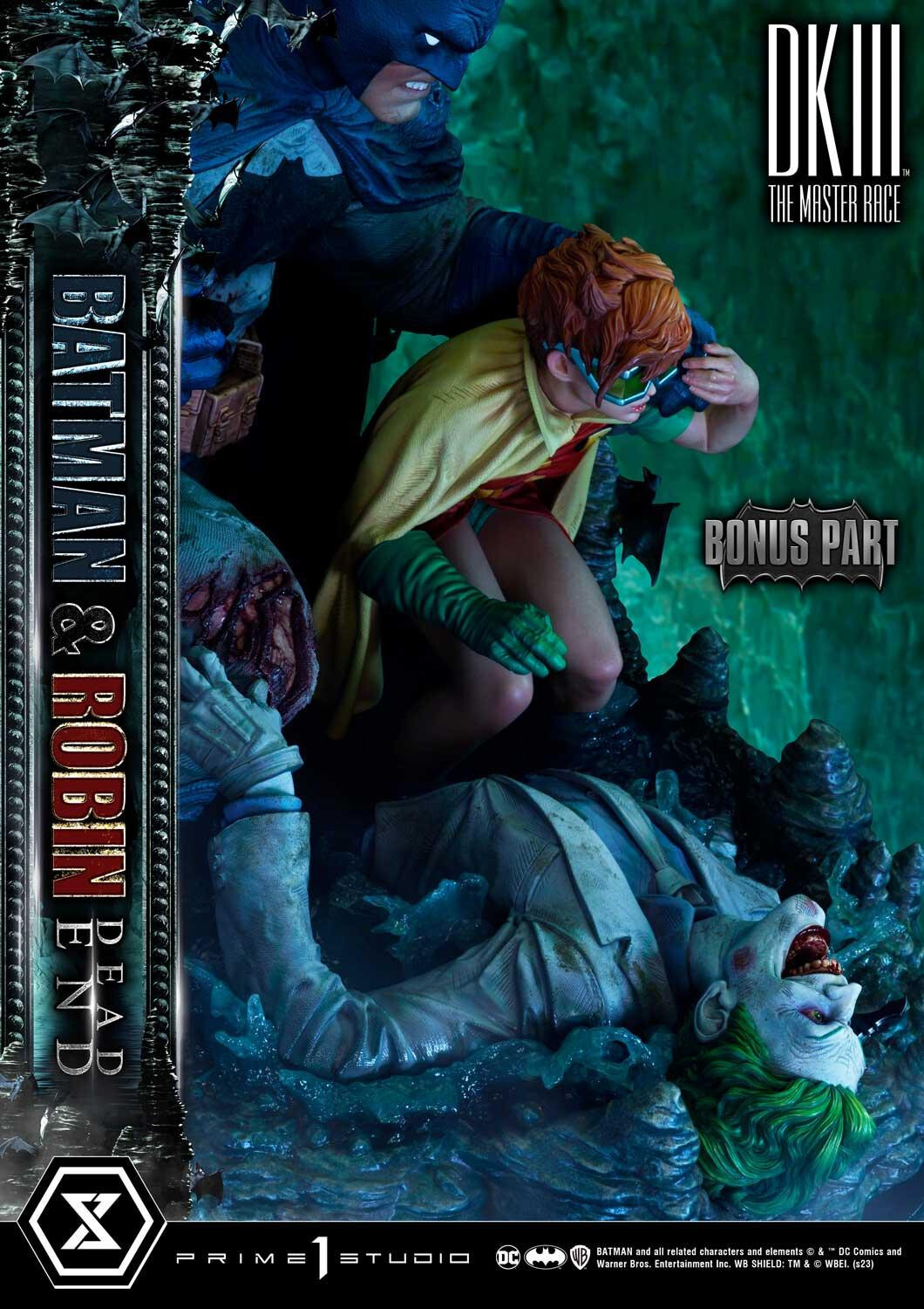 The Dark Knight III: The Master Race - Batman - Joker - Robin (Carrie Kelley) - Ultimate Premium Masterline  (UPMDC-05UTS) - Dead End - 1/4 - Ultimate Bonus Version (Prime 1 Studio) photo 15