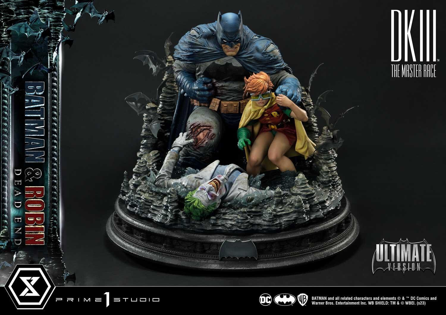 The Dark Knight III: The Master Race - Batman - Joker - Robin (Carrie Kelley) - Ultimate Premium Masterline  (UPMDC-05UTS) - Dead End - 1/4 - Ultimate Bonus Version (Prime 1 Studio) photo 21