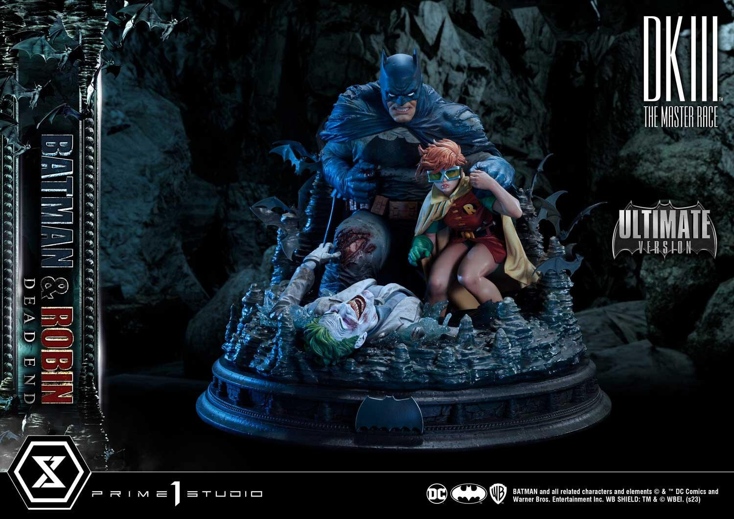 The Dark Knight III: The Master Race - Batman - Joker - Robin (Carrie Kelley) - Ultimate Premium Masterline  (UPMDC-05UTS) - Dead End - 1/4 - Ultimate Bonus Version (Prime 1 Studio) photo 46