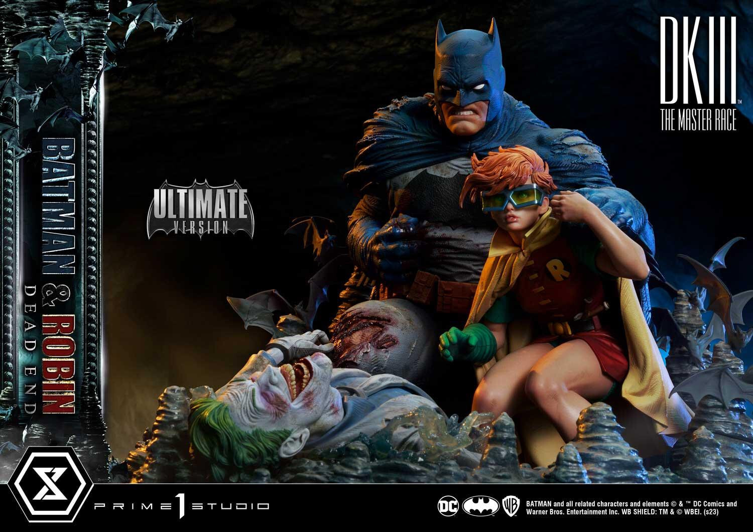 The Dark Knight III: The Master Race - Batman - Joker - Robin (Carrie Kelley) - Ultimate Premium Masterline  (UPMDC-05UTS) - Dead End - 1/4 - Ultimate Bonus Version (Prime 1 Studio) photo 49