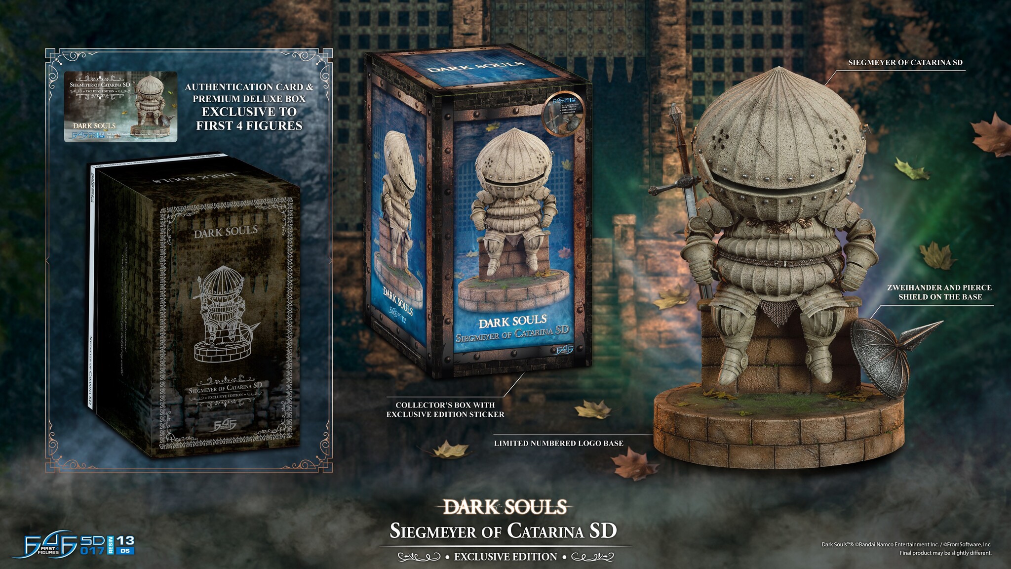 Dark Souls - Catarina Kishi Siegmeyer - Dark Souls SD (SD017|13DS) - Exclusive Edition (First 4 Figures) photo 2