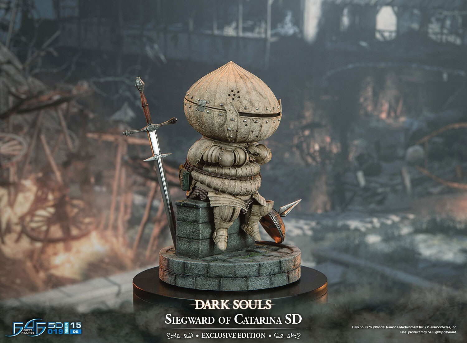 Dark Souls III - Catarina no Siegward - Dark Souls SD (SD019|15DS) - Exclusive Edition (First 4 Figures) photo 24